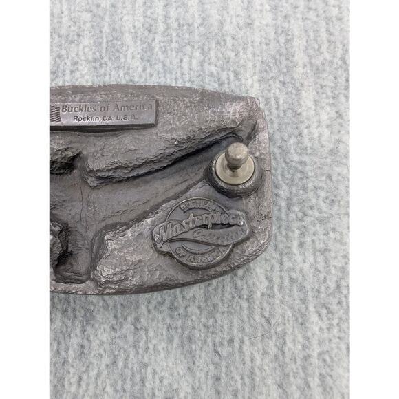 Vintage Masterpiece Collection Eagle Belt Buckle Buckles of America BA-139 USA - Picture 9 of 12